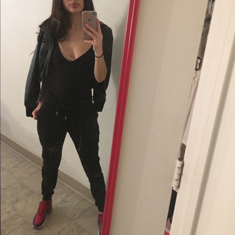 Leather jacket